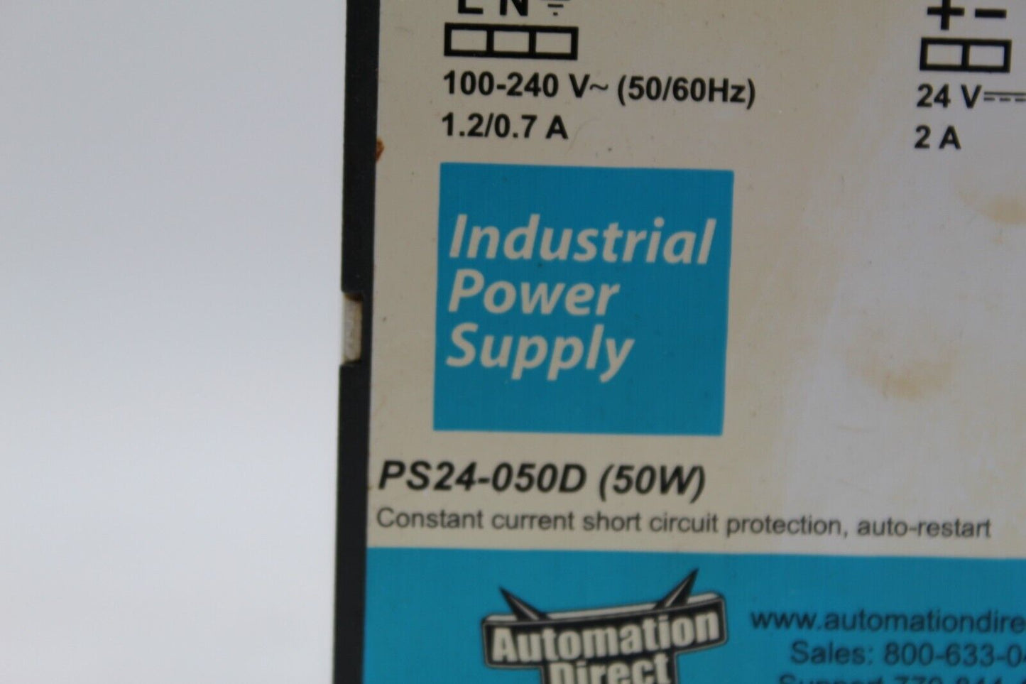 Automation Direct PS24-050D Industrial Power Supply