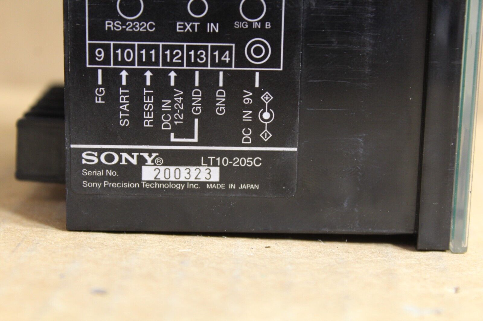 Sony LT10-205C Digital Displacement Counter