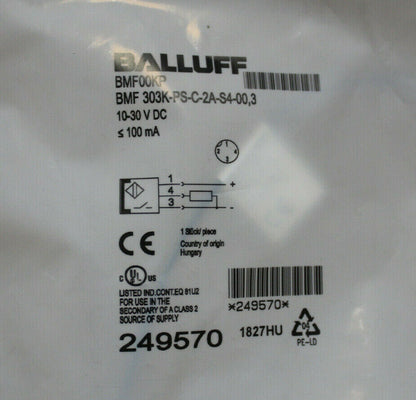 Balluff BMF 303K-PS-C-2A-S4-00,3 Sensor