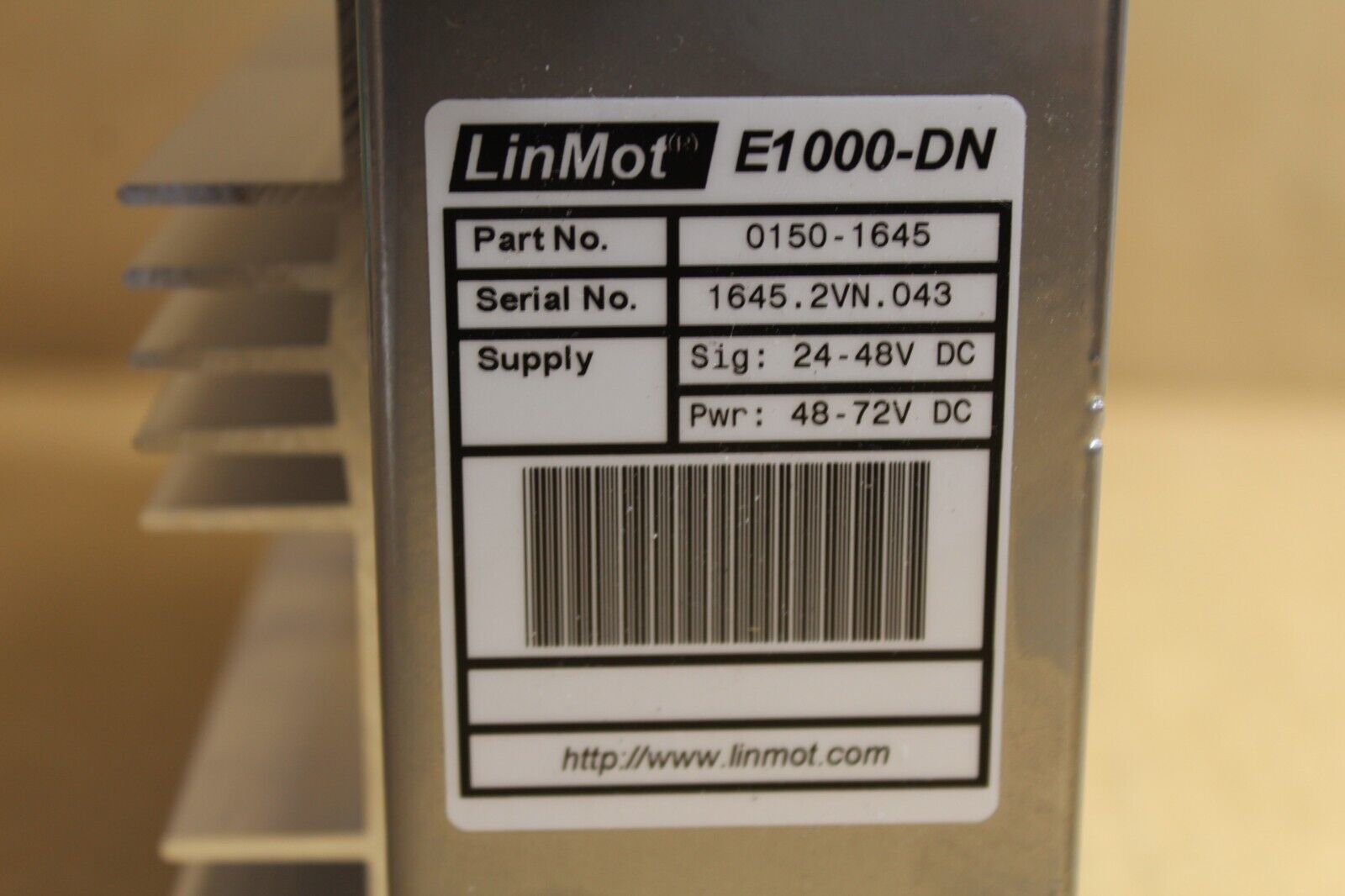 Linmot E1000-DN / 0150-1645 Servo Controller Module