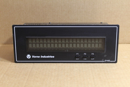Vorne Industries 2140-SB-120 Operator Panel