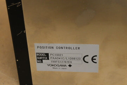 YOKOGAWA PC10021 POSITION CONTROLLER PC10021PAA0*1C/L1D98123