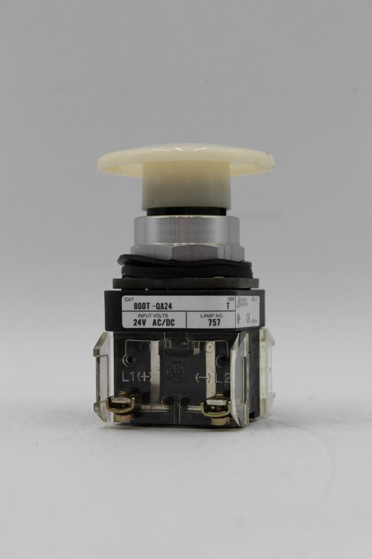 Allen-Bradley 800T-QA24 White Push Button