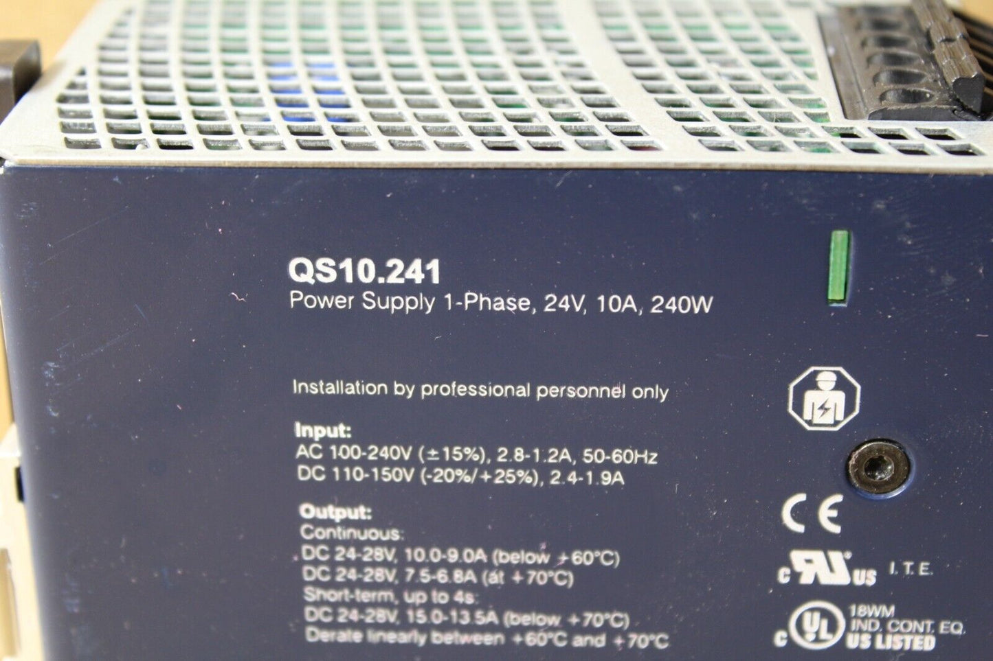 Puls QS10.241 Power Supply 1-Phase