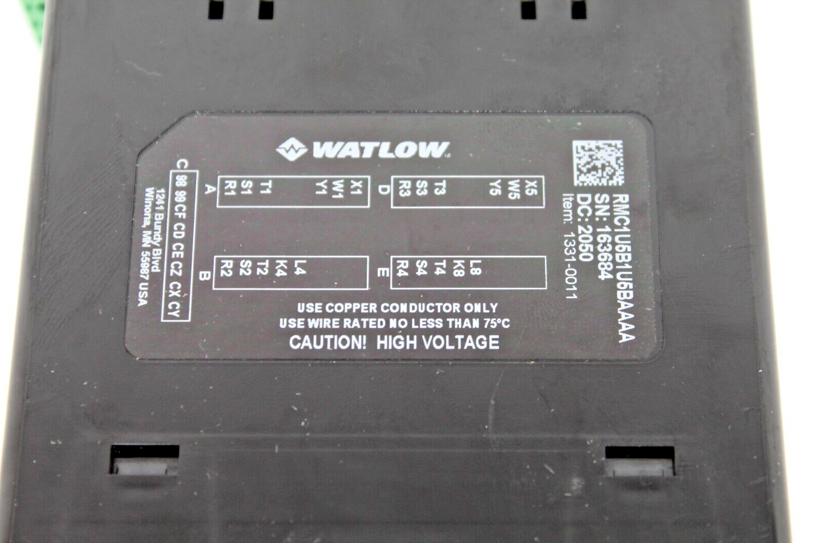 Watlow RMC1U5B1U5BAAAA EZ-ZONE Universal Input Control Module