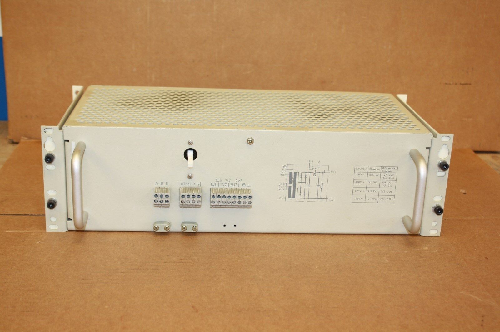 SIEMENS 6EV1334-4BK00 POWER SUPPLY