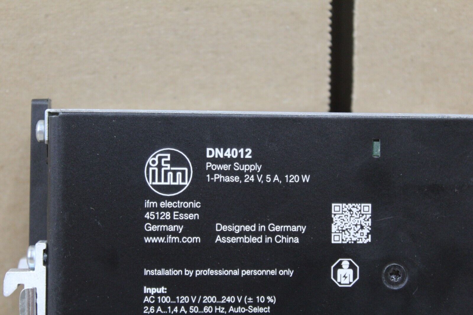 IFM DN4012 Power Supply