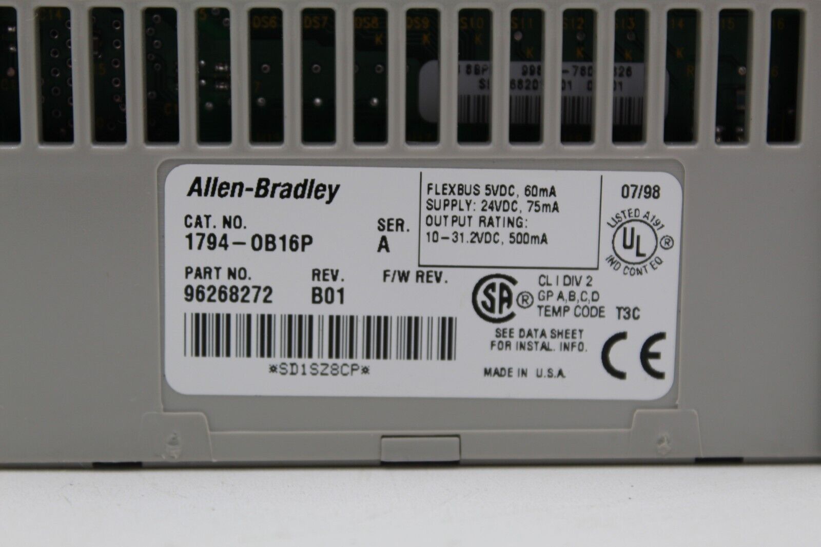 Allen-Bradley 1794-OB16P Flex I/O Output Module