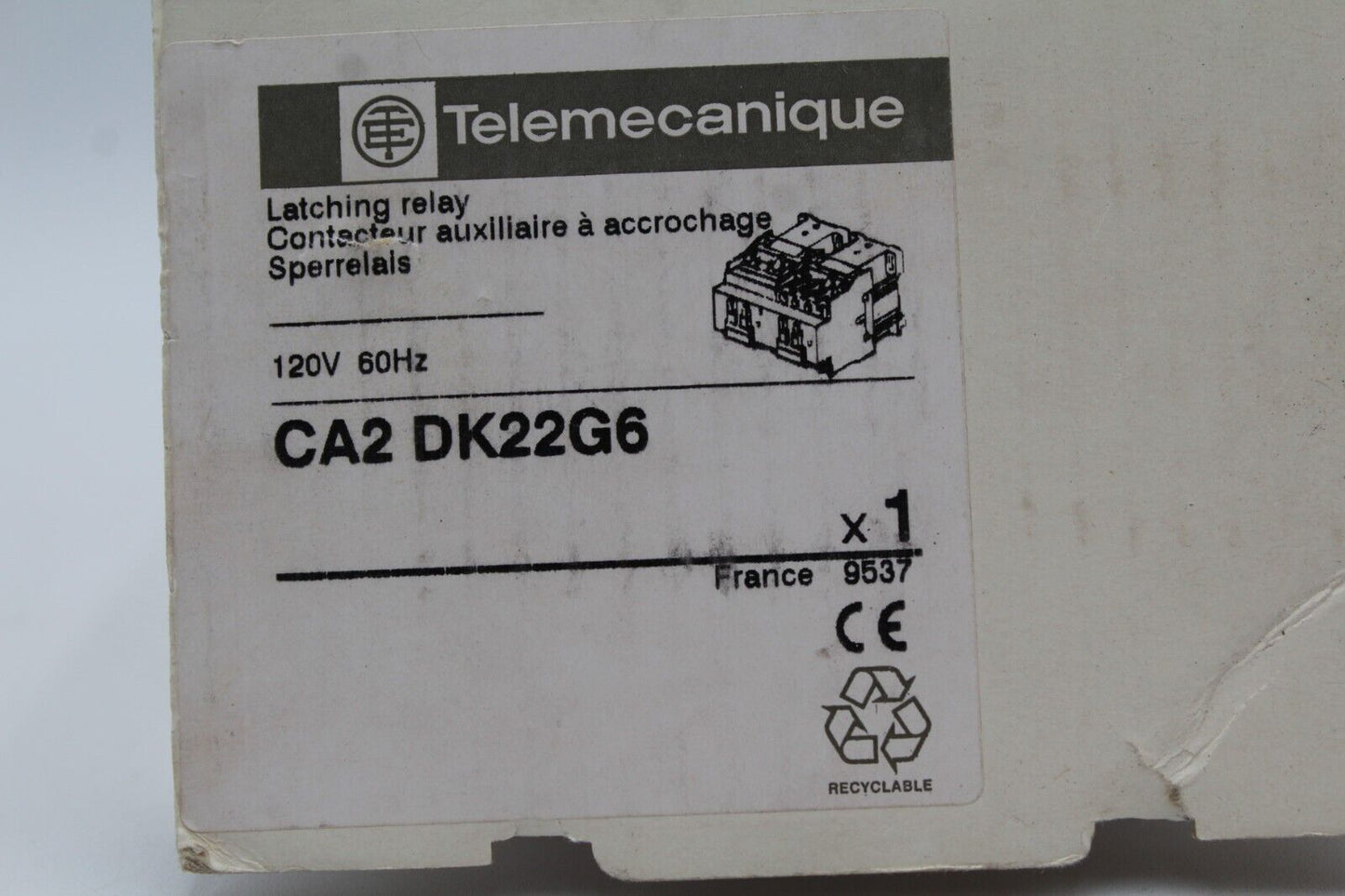 Telemecanique CA2DK22G6 Latching Relay Contactor