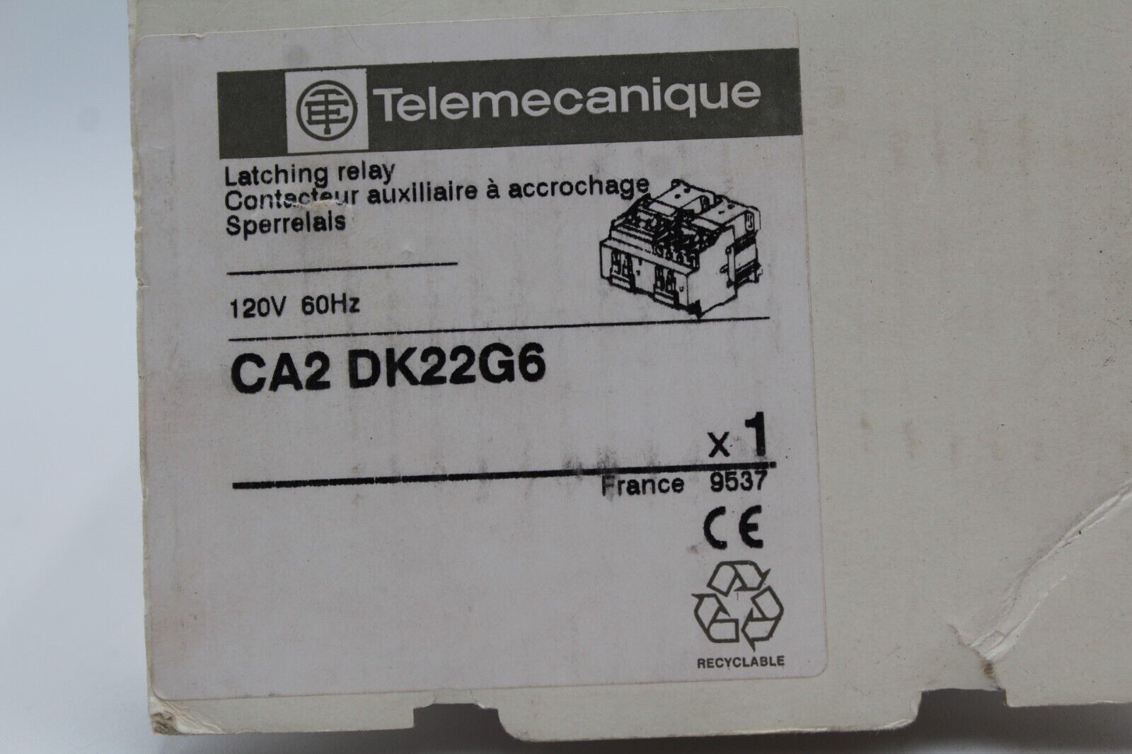 Telemecanique CA2DK22G6 Latching Relay Contactor