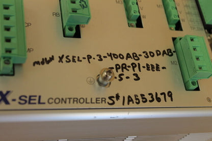 IAI XSEL-P-3-400AB-30DAB-PR-P1-EEE-5-3 CONTROLLER