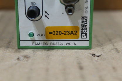 Phoenix Contact PSM-EG-RS232/LWL-K 