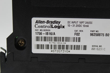Allen-Bradley 1756-IB16/A Input Module (No Cover)