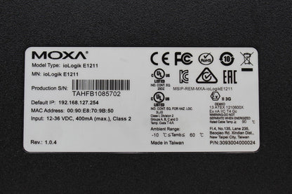 Moxa ioLogikE1211 Ethernet Module