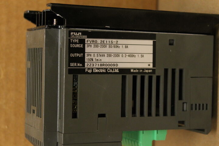 FUJI FVR0.2E11S-2 INVERTER DRIVE- MISSING COVER