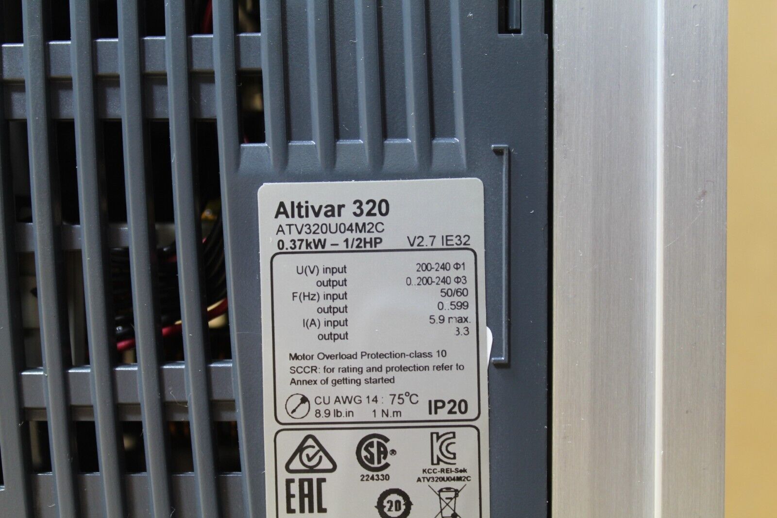 Schneider Electric ATV320U04M2C Frequency Converter