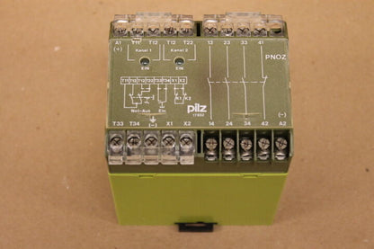 PILZ 474630 SAFETY RELAY PNOZ 110VAC 3S 1O