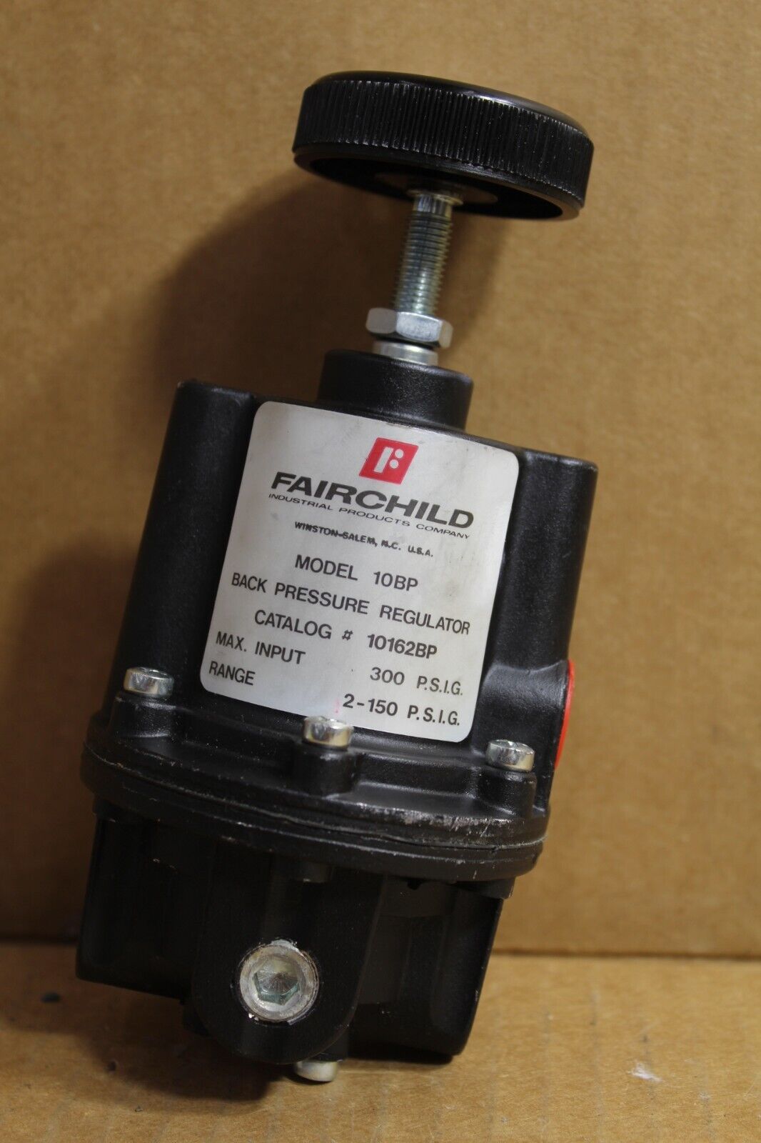 Fairchild 10BP Fluid Pressure Valve