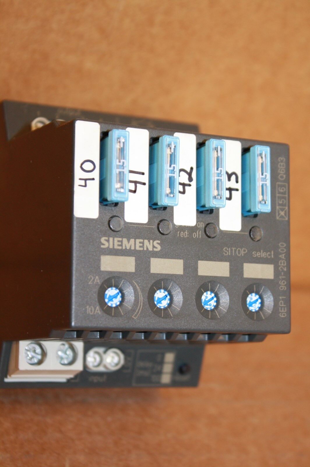 SIEMENS 6EP1 961-2BA00 ELECTRONIC DIAGNOSIS MODULE