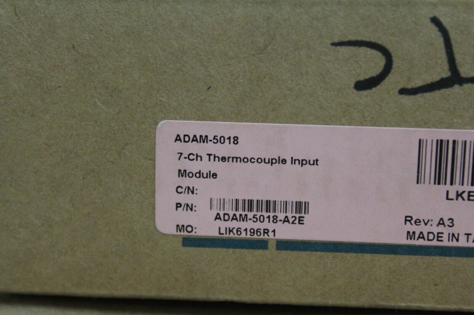 Advantech ADAM-5018-A2E Thermocouple Input Module