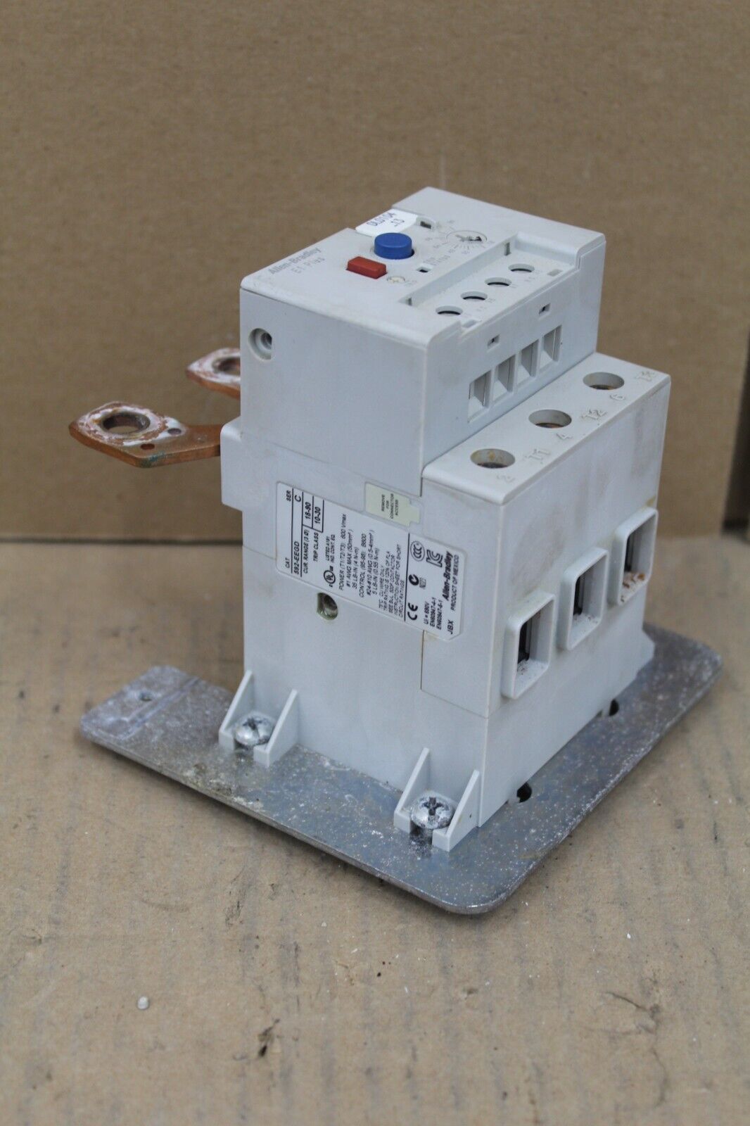 Allen Bradley 592-EEGD Relay *No Plastic Cover