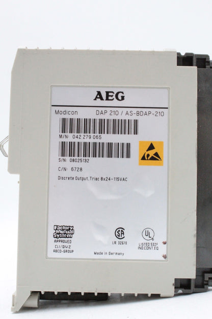 AEG/Modicon DAP 210/AS-BDAP-210 Discreet Output Compact Module