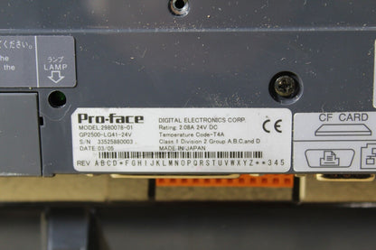 Pro-Face GP2500-LG41-24V Touch Panel