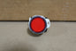 Baco L21AH10 Illuminated Red Flush Push-Button w/ 33EARL & 33E10