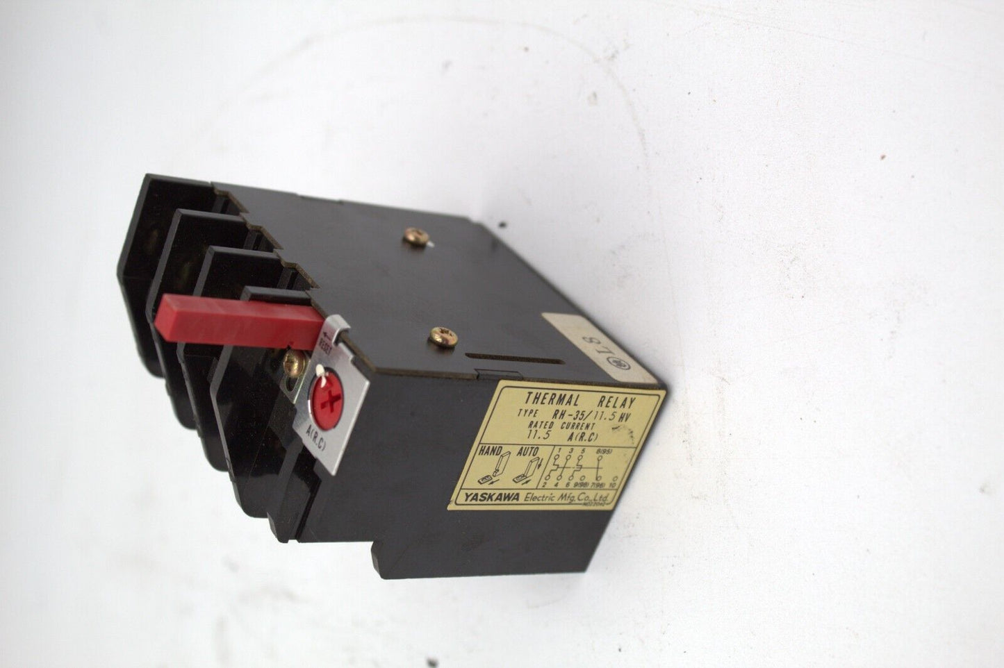 Yaskawa RH-35/11.5HV Thermal Relay Overload