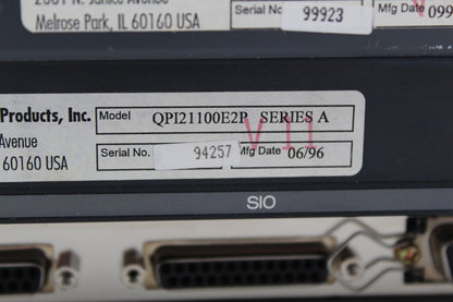 Total Control Quick Panel QPI21100E2P Operator Interface Panel
