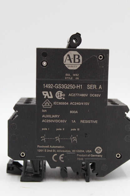 Allen-Bradley 1492-GS3G250-H1 Circuit Breaker
