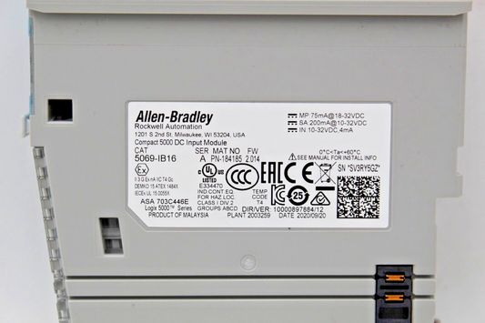 Allen-Bradley 5069-IB16 Compact 5000 DC Input Module