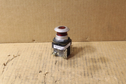 Allen-Bradley 800T-FXTQH10RA Red Mushroom Push Button