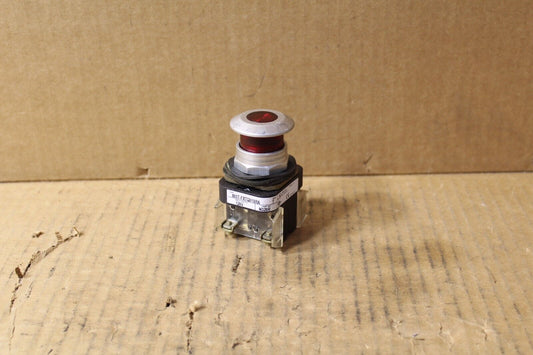 Allen-Bradley 800T-FXTQH10RA Red Mushroom Push Button