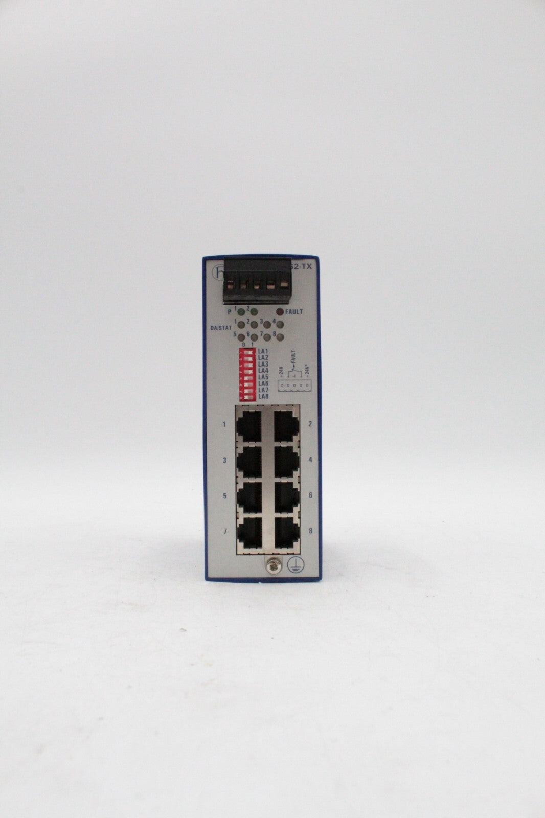 Hirschmann RS2-TX Rail Switch (Broken Din Rail and Case)