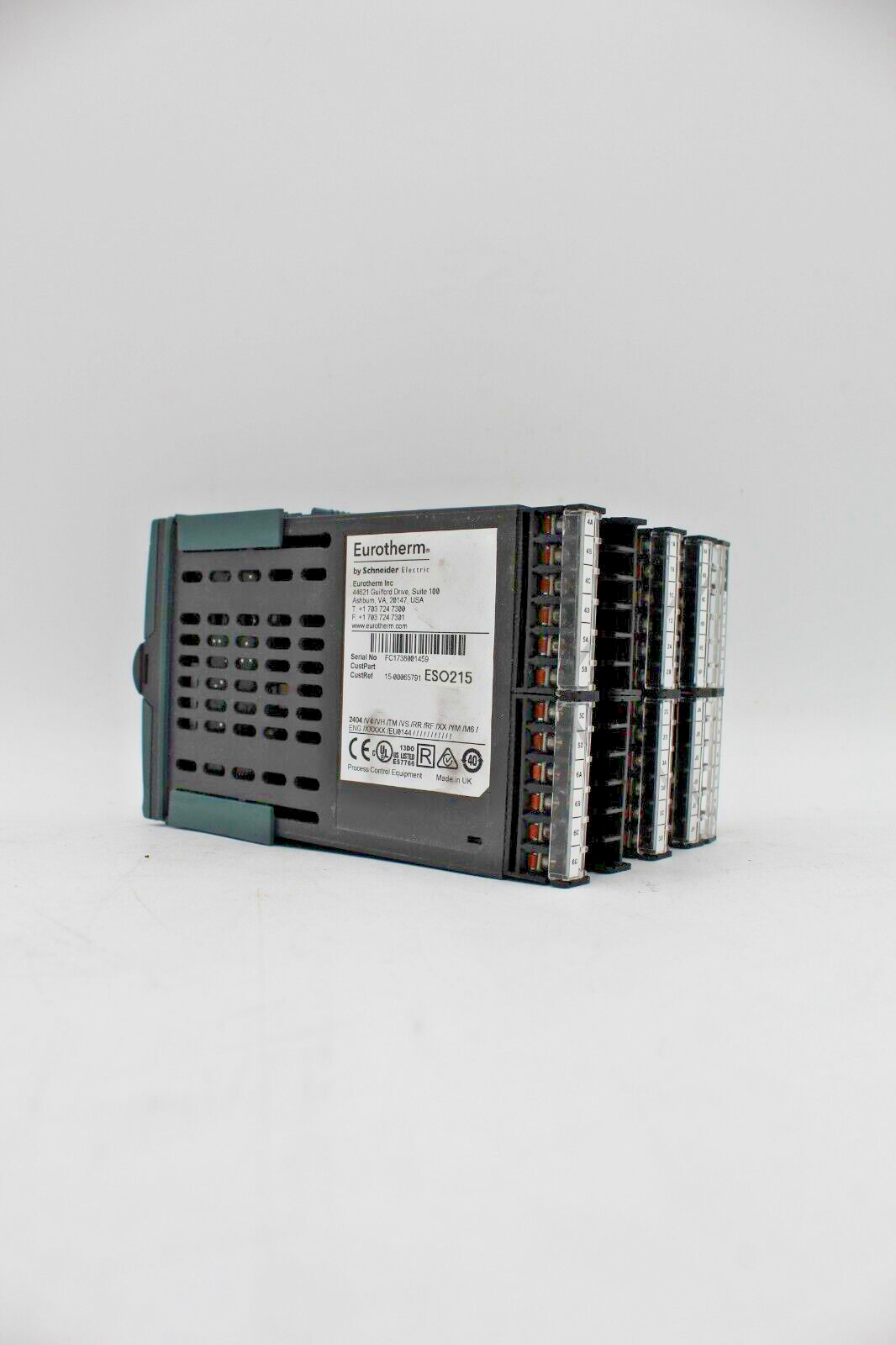 Eurotherm 2404/V4/VH/TM/VS/RR/RF/XX/YM/M6/ENG/XXXXX/EU0144 Temp Controller