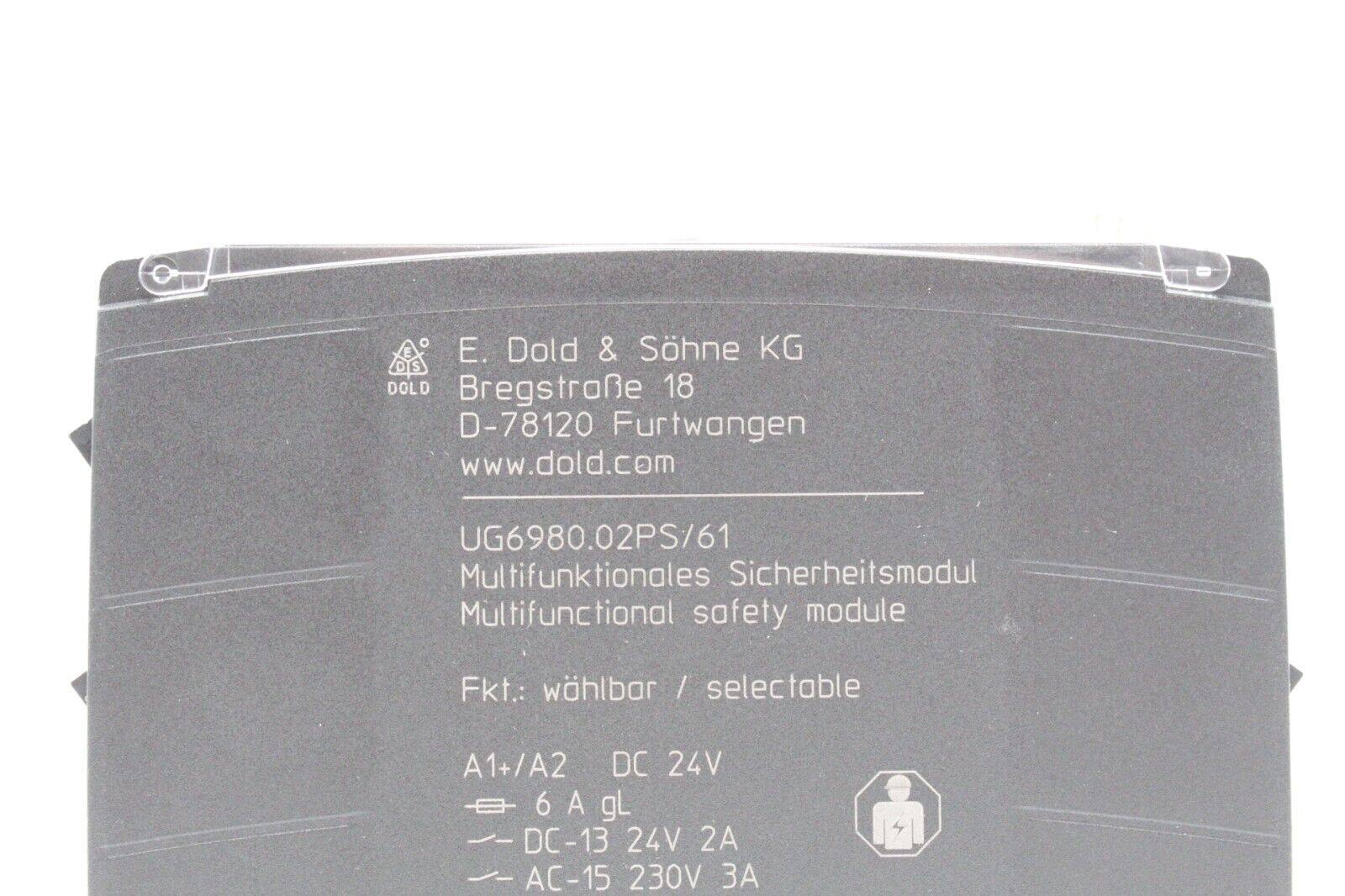 E. Dold & Sohne KG UG6980.02PS/61 Multifunctional Safety Module