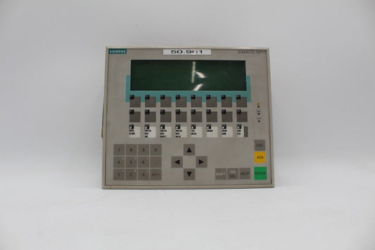Siemens 6AV3 617-1JC20-0AX1 Operator Panel (Cracked Case)