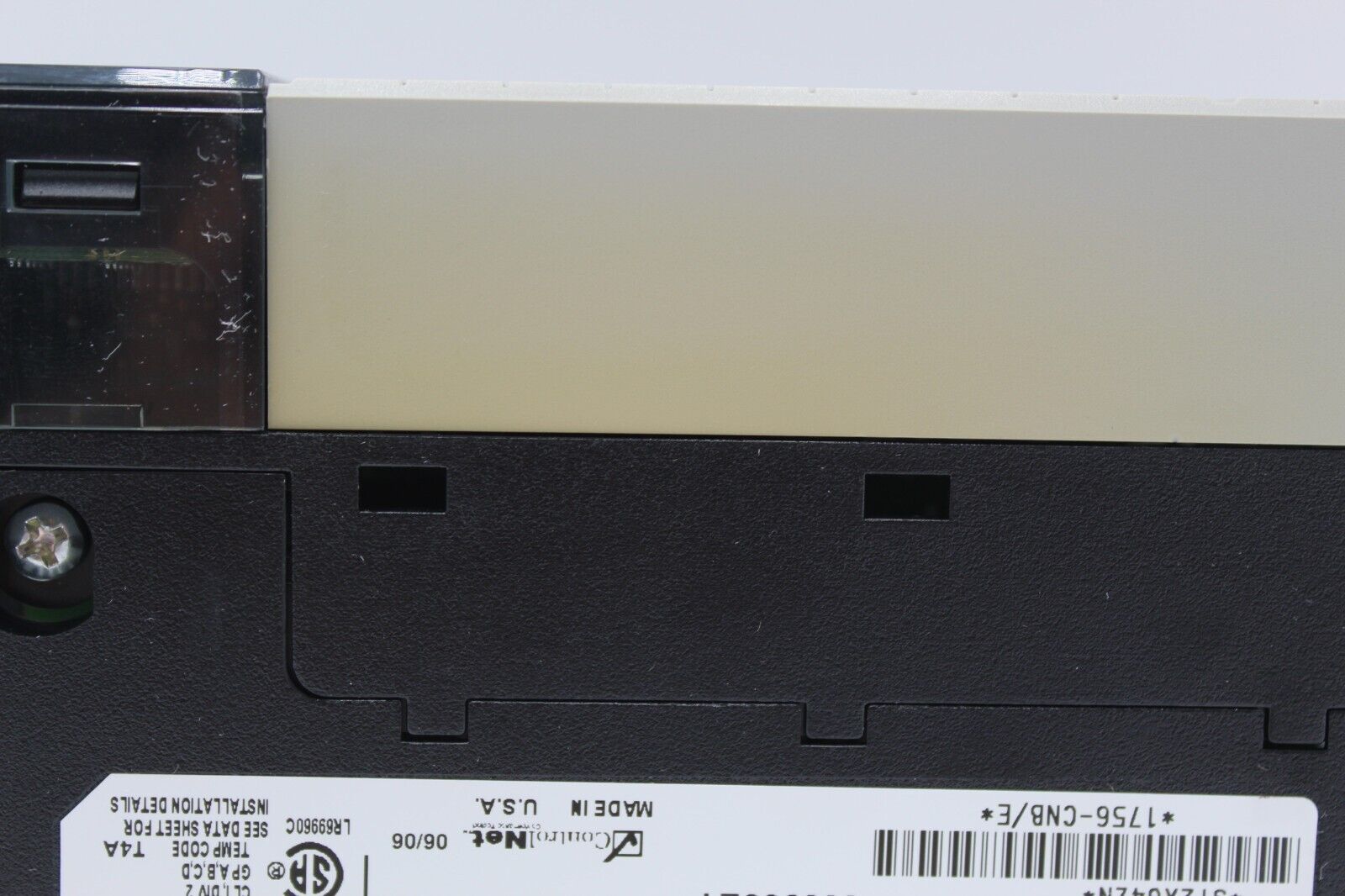 Allen Bradley 1756-CNB Communication Interface *Broken Front Cover