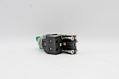 Allen-Bradley 800T-2JGH20KB7AX 3-Position Green Selector Switch