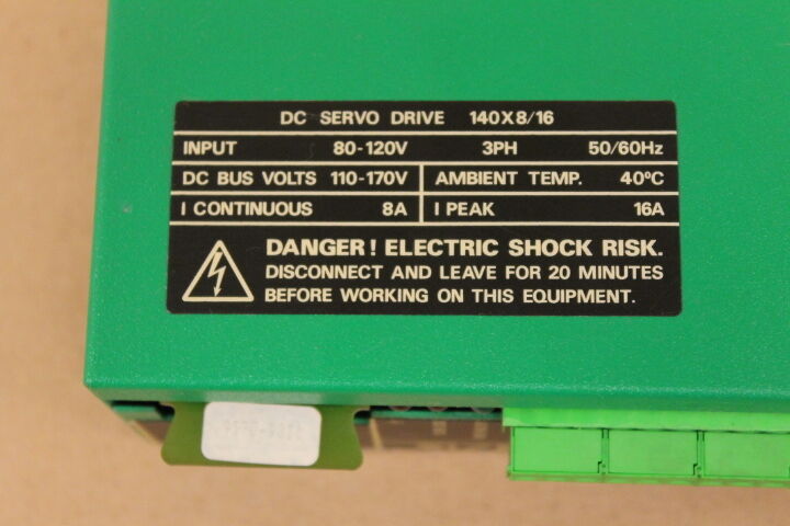 SOPREL CONTROL TECHNIQUES 140X8/16 DRIVE