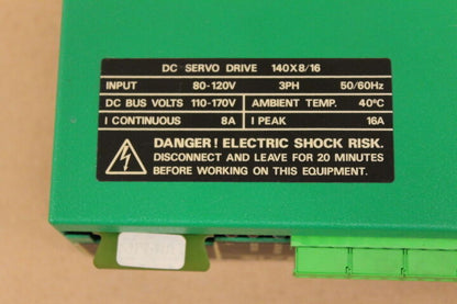 SOPREL CONTROL TECHNIQUES 140X8/16 DRIVE