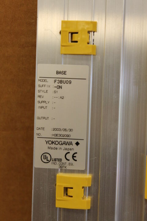 YOKOGAWA F3BU09-0N BASE