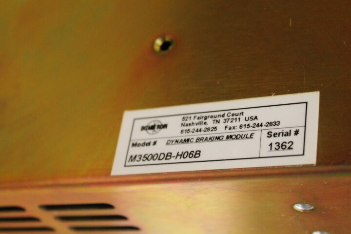 BONITRON M3500DB-H06B DYNAMIC BRAKING MODULE