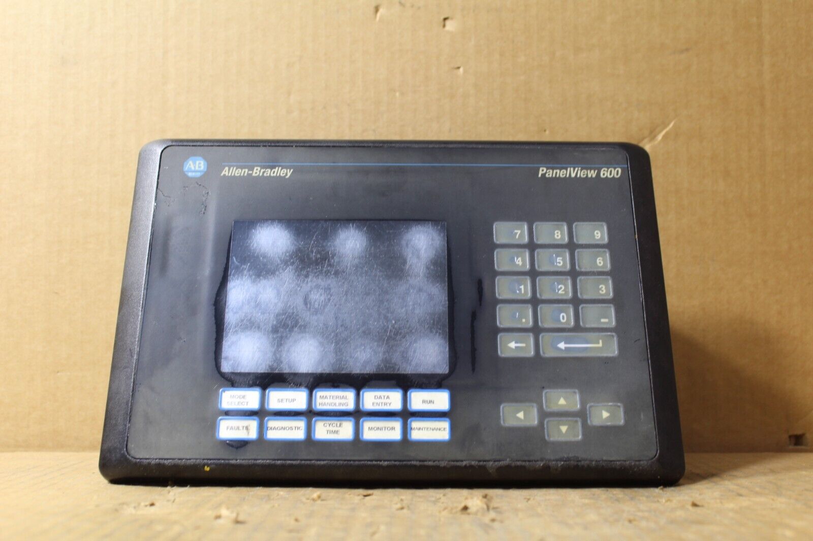 Allen-Bradley 2711-B6C2 PanelView 600 (Very Dirty Condition)