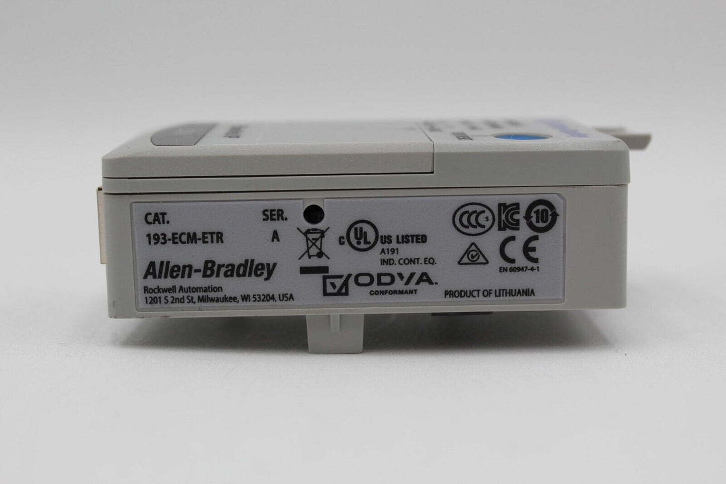 Allen-Bradley 193-ECM-ETR 2-Port Ethernet/IP Communications Module