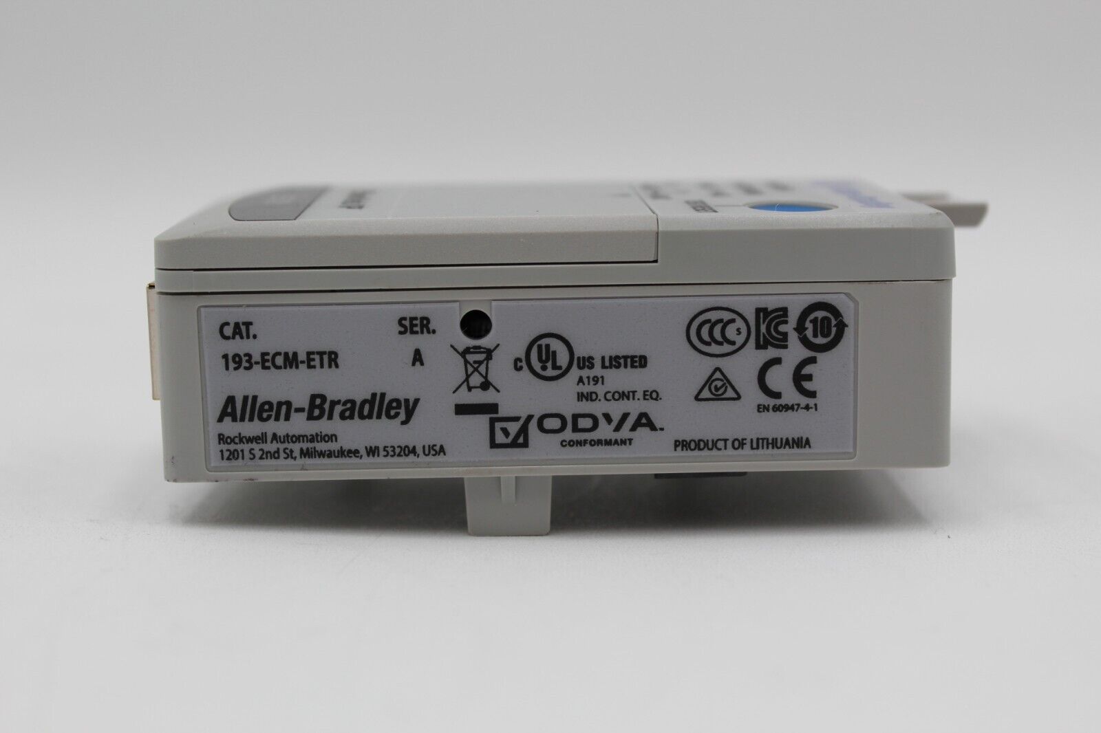 Allen-Bradley 193-ECM-ETR 2-Port Ethernet/IP Communications Module