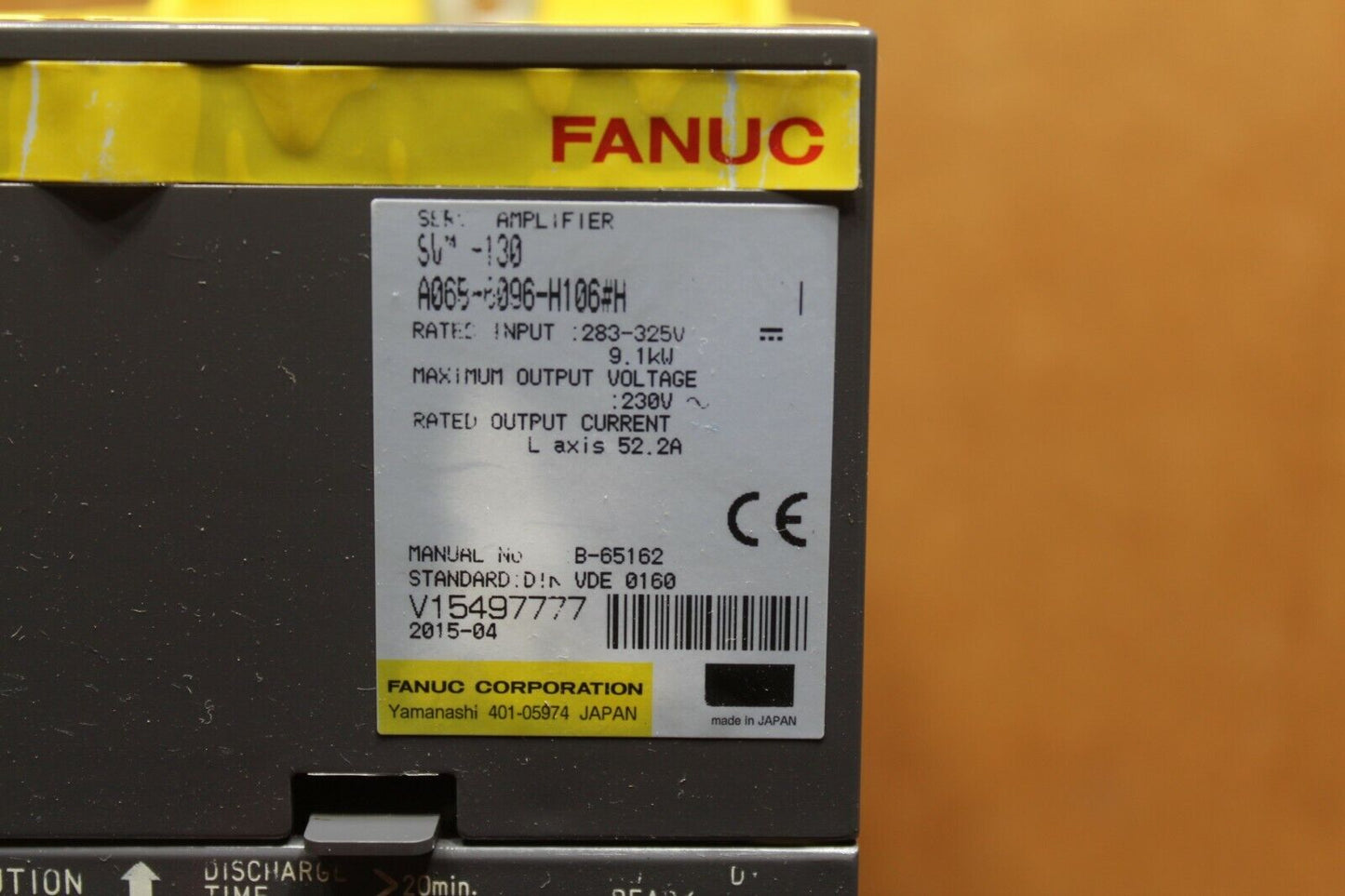 Fanuc A06B-6096-H106#H Servo Amplifier
