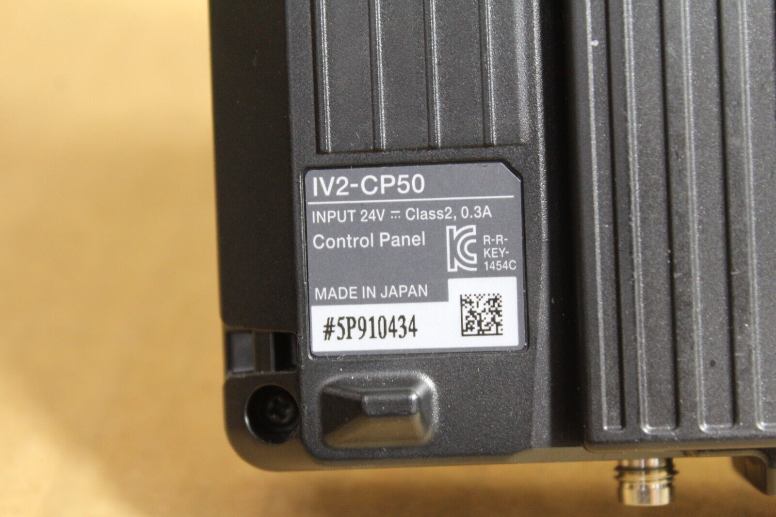 Keyence IV2-CP50 Vision Sensor Control Panel
