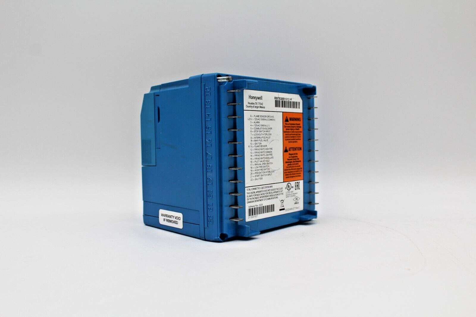 Honeywell RM7838B1013 Industrial Burner Control System